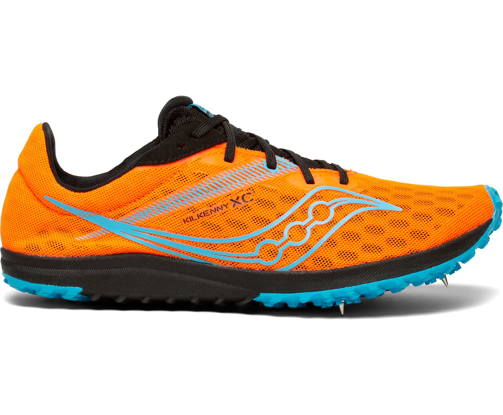 Women's Saucony Kilkenny Xc9 Spike Running Shoes Orange / Blue | Singapore 161TCEV